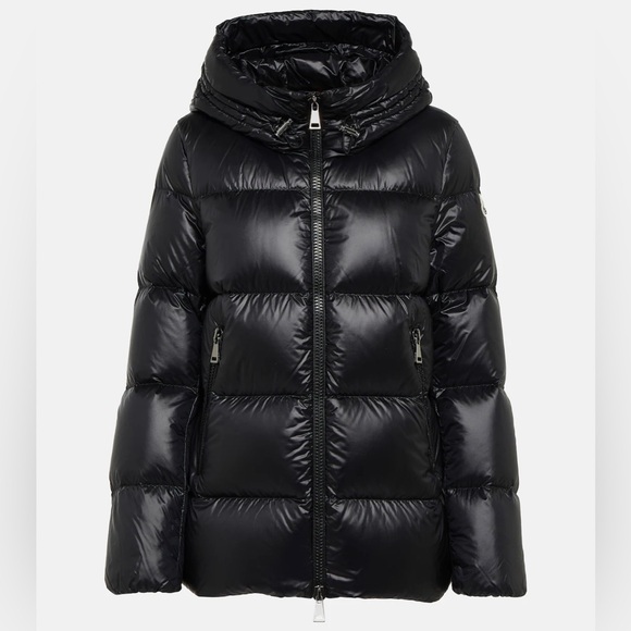 Moncler Seritte Black Short Down Jacket - Picture 2 of 11